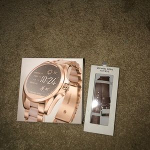 Rose Gold MK watch like new!